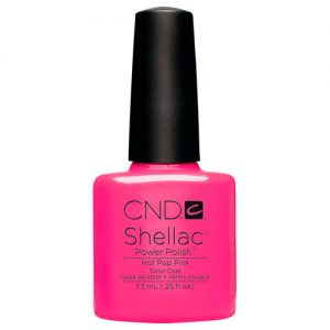Esmalte de unas CND Shellac Hot Pop Pink